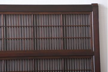 昭和レトロ　裏障子付き　格子戸