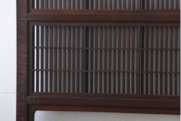 昭和レトロ　裏障子付き　格子戸