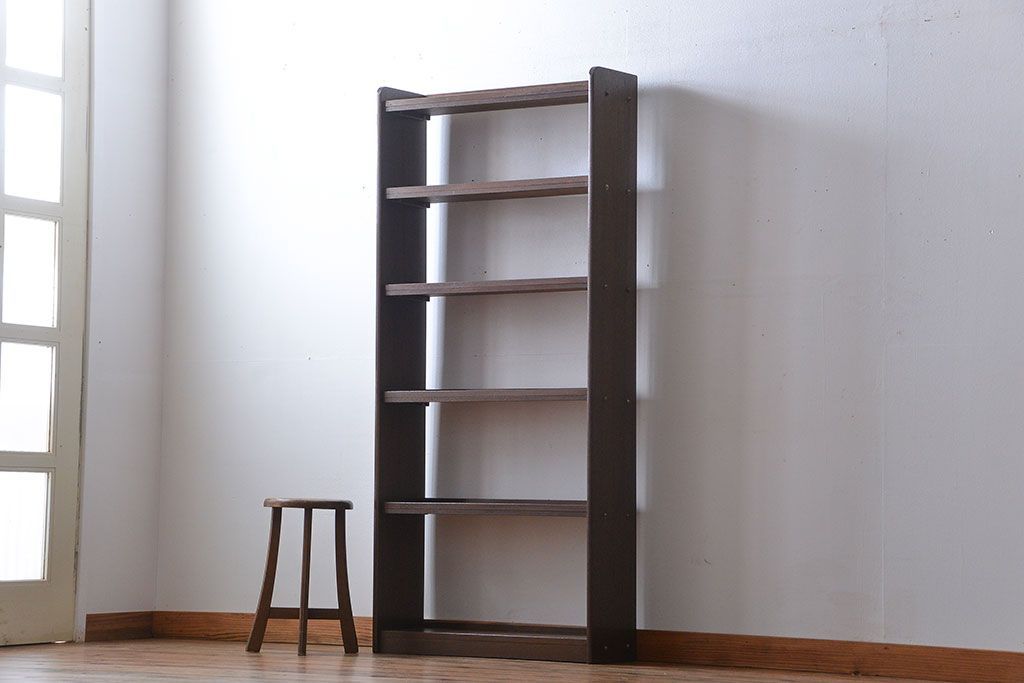 アンティーク家具　アンティーク　シンプルな本棚