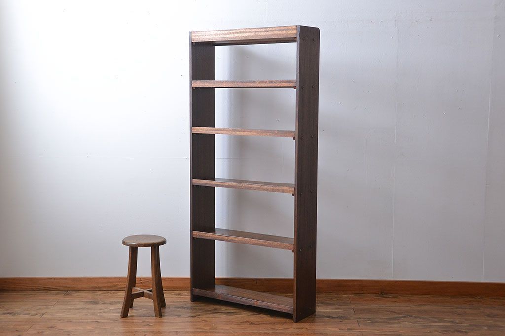 アンティーク家具　アンティーク　シンプルな本棚