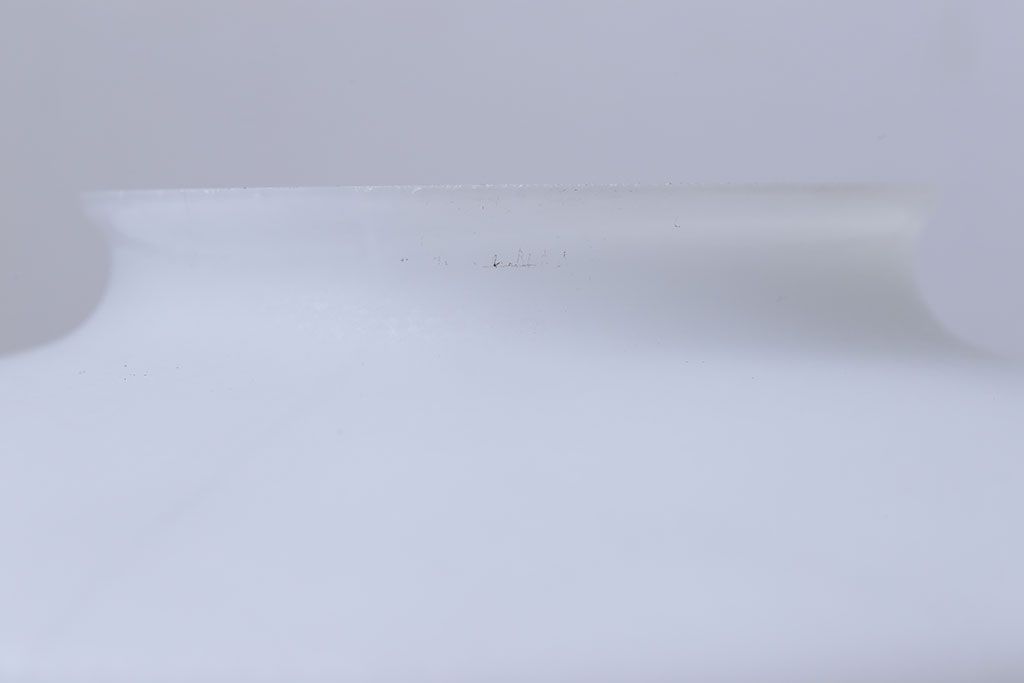 昭和レトロ　陽刻ガラス照明(1)