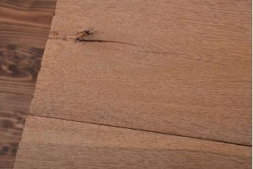 アンティーク家具　アンティーク　天板ナラ材!鉄脚テーブル