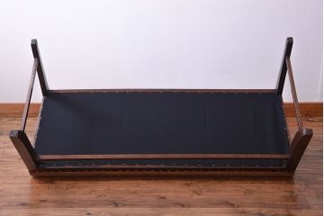 アンティーク家具　大正ロマン　お洒落なソファベンチ