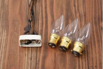 イギリスアンティーク　綺麗な銅製シャンデリア