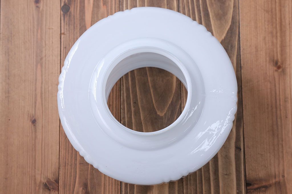 昭和レトロ　ガラスシェード照明