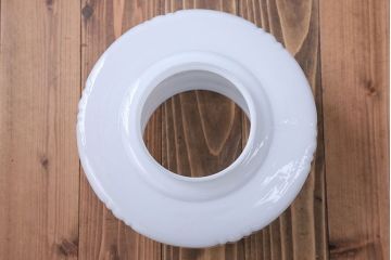 昭和レトロ　ガラスシェード照明