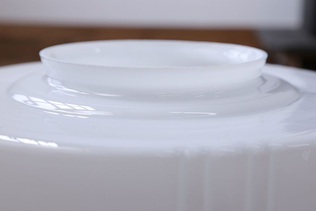 昭和レトロ　ガラスシェード照明