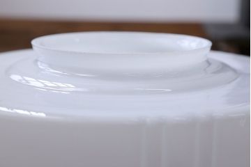 昭和レトロ　ガラスシェード照明