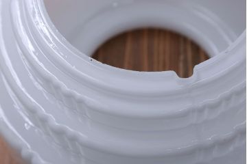 昭和レトロ　ガラスシェード照明