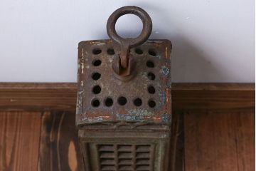 アンティーク雑貨　フランスアンティーク　重厚でお洒落なランタン