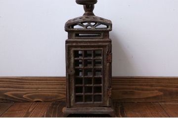 アンティーク雑貨　フランスアンティーク　重厚でお洒落なランタン