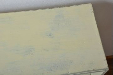 レトロ家具　昭和レトロ　アンティークペイント本棚