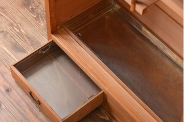 アンティーク家具　和モダン　置水屋(茶箪笥)