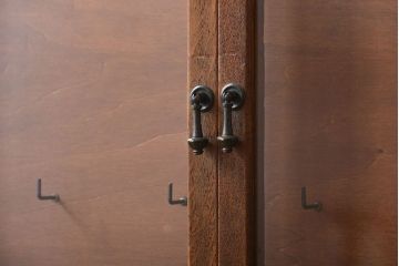 アンティーク家具　アンティーク　ナラ材　壁掛けキーケース