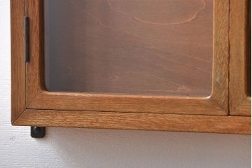 アンティーク家具　アンティーク　ナラ材　壁掛けキーケース