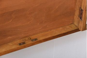 アンティーク家具　アンティーク　ナラ材　壁掛けキーケース