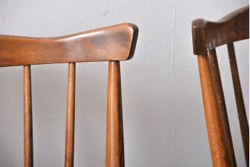  中古　ブナ材　スティックバックチェア　3脚セット