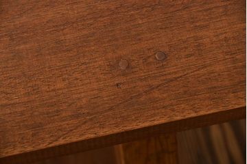 アンティーク家具　古い木のアンティークベンチ