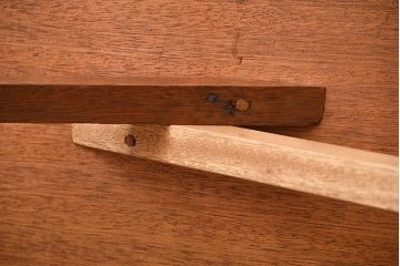 アンティーク家具　古い木のアンティークベンチ