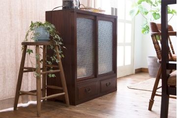 アンティーク家具　イギリスアンティーク　お洒落なハイスツール(1)