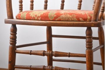 レトロ家具　イギリスアンティーク　レトロなアームチェア(2)