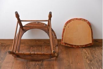 レトロ家具　イギリスアンティーク　レトロなアームチェア(2)