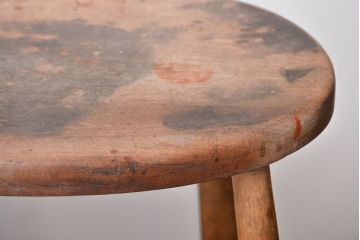 アンティーク家具　イギリスアンティーク　お洒落なハイスツール(椅子、チェア)(2)