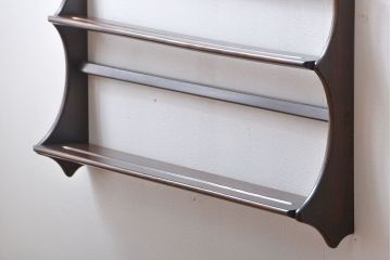 アンティーク家具　イギリスアンティーク　アーコール　壁掛けカップボード