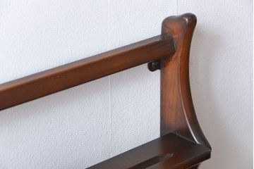 アンティーク家具　イギリスアンティーク　アーコール　壁掛けカップボード