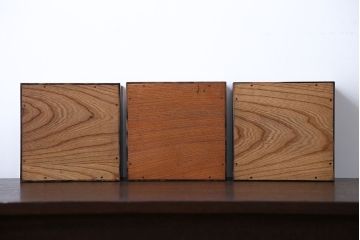 アンティーク雑貨　古民具・骨董　煙草盆3つセット(1)