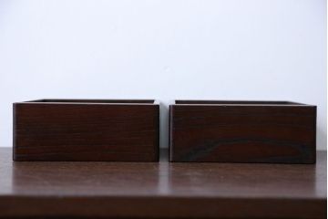 アンティーク雑貨　古民具・骨董　煙草盆3点セット(2)