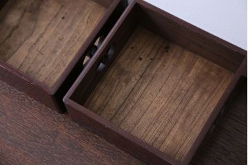 アンティーク雑貨　古民具・骨董　煙草盆3点セット(2)