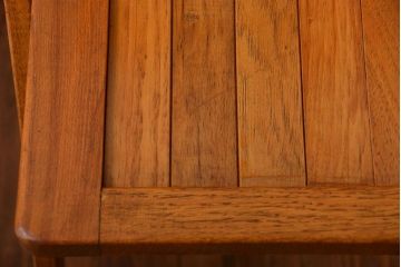 アンティーク家具　イギリスアンティーク　フォールディングチェア2脚セット(2)