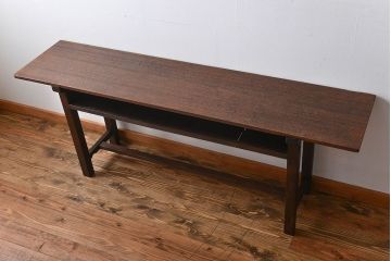 アンティーク家具　アンティーク　横長テーブル(1)