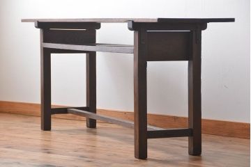 アンティーク家具　アンティーク　横長テーブル(1)