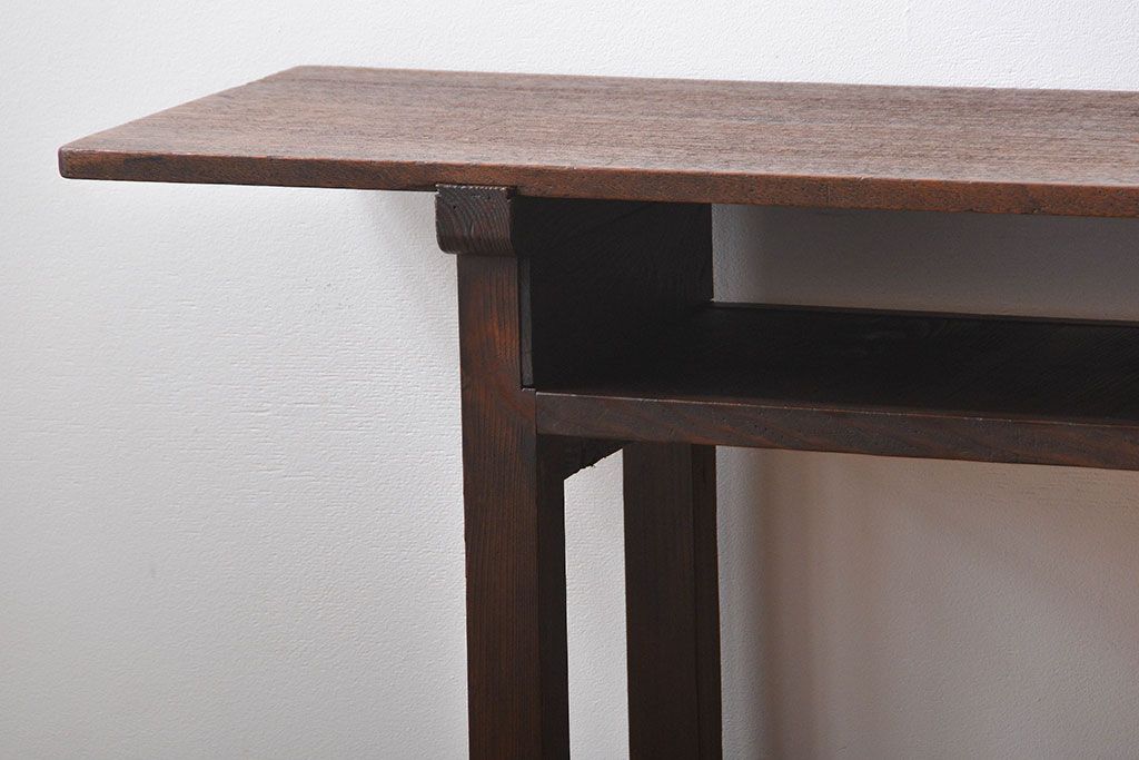 アンティーク家具　アンティーク　横長テーブル(1)