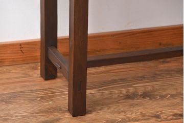 アンティーク家具　アンティーク　横長テーブル(1)