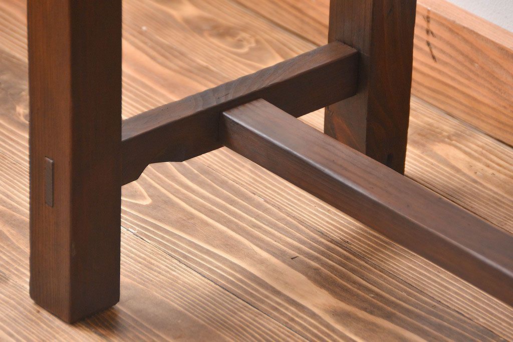 アンティーク家具　アンティーク　横長テーブル(1)