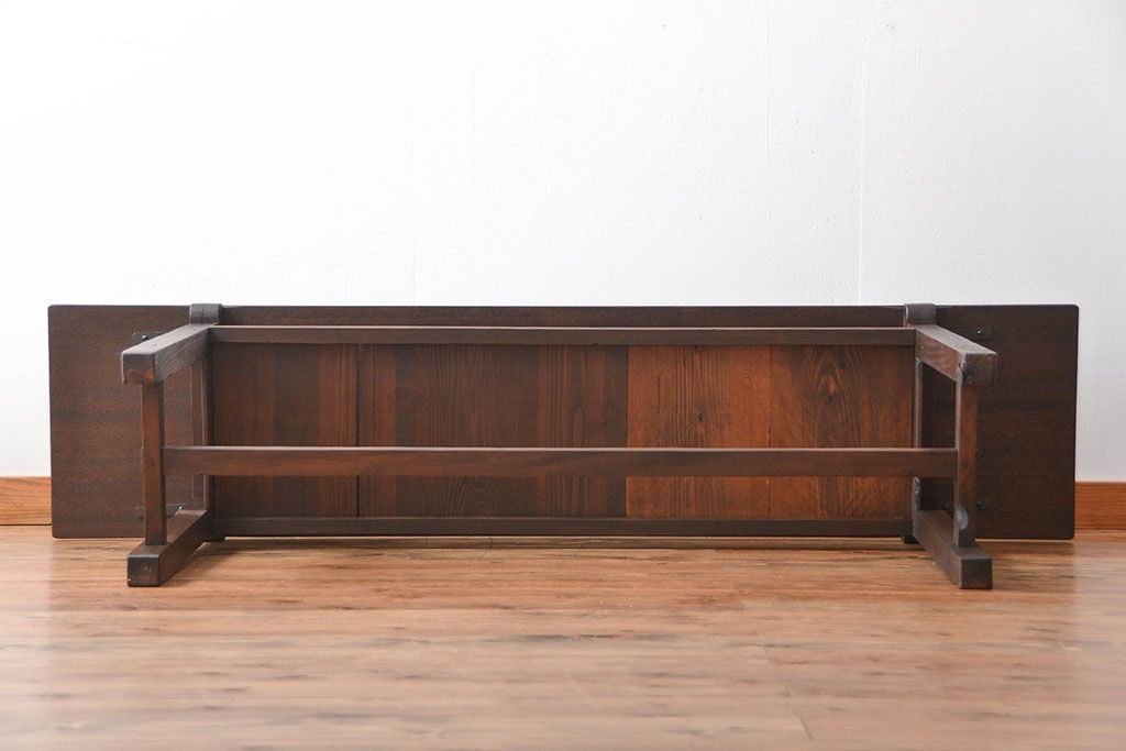 アンティーク家具　アンティーク　横長テーブル(1)