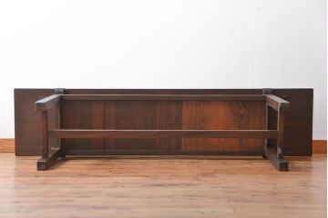 アンティーク家具　アンティーク　横長テーブル(1)