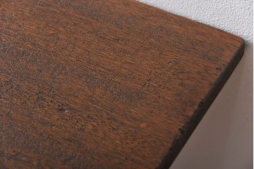 アンティーク家具　アンティーク　シンプルな横長テーブル(作業台)(2)