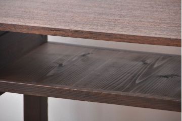 アンティーク家具　アンティーク　シンプルな横長テーブル(作業台)(2)