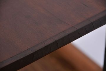 アンティーク家具　大正ロマン　カバ材　大きなダイニングテーブル