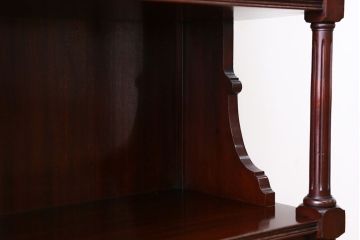 アンティーク家具 イギリスアンティーク マホガニー材 上質なブックシェルフ