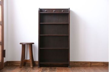 アンティーク家具　 イギリスアンティーク　上品なブックシェルフ