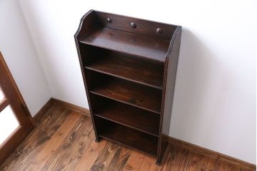 アンティーク家具　 イギリスアンティーク　上品なブックシェルフ
