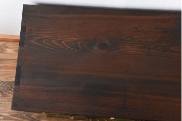 アンティーク家具　アンティーク　ネームプレート付き　14杯引き出し