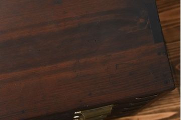 アンティーク家具　アンティーク　ネームプレート付き　14杯引き出し