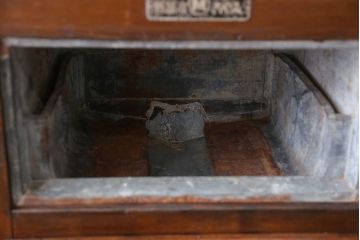 アンティーク雑貨　アンティーク　木製冷蔵庫