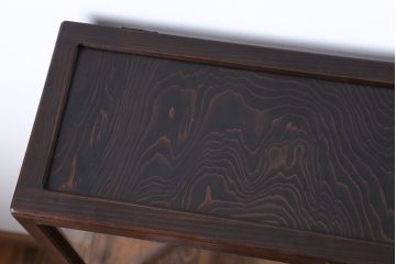 アンティーク家具　弓道の矢用　収納ガラスケース